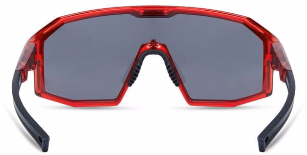 Madison Enigma Kristall-Glanz-Rote Sonnenbrille - 3 Lens Pack - Black Mirror / Amber / Clear - Trek Store