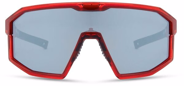 Madison Enigma Kristall-Glanz-Rote Sonnenbrille - 3 Lens Pack - Black Mirror / Amber / Clear - Trek Store